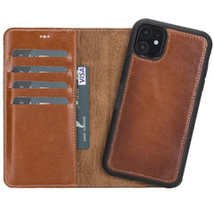 B2B - Apple iPhone 11 Series Detachable Leather Case / MW Bouletta B2B