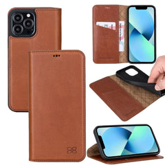 Brooks Leather Slim Wallet Case for Apple iPhone 13 Series Bouletta LTD