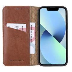 Brooks Leather Slim Wallet Case for Apple iPhone 13 Series Bouletta LTD