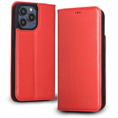 Brooks Leather Slim Wallet Case for Apple iPhone 13 Series iPhone 13 Pro Max / Strawberry Bouletta LTD
