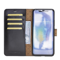 Huawei Mate 20 Leather Magnetic Leather Case Bornbor