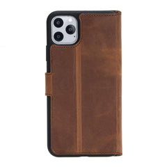 Wallet Folio with ID Slot Leather Wallet Case For Apple iPhone 11 Series Bouletta LTD