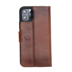 Wallet Folio with ID Slot Leather Wallet Case For Apple iPhone 11 Series Bouletta LTD