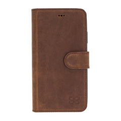 Wallet Folio with ID Slot Leather Wallet Case For Apple iPhone 11 Series Bouletta LTD