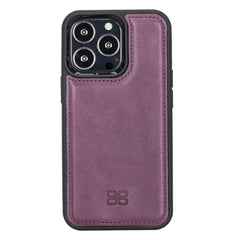 Apple iPhone 13 Series Leather Case with Flexible Back Cover Bouletta LTD