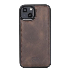 Apple iPhone 13 Series Leather Case with Flexible Back Cover Bouletta LTD