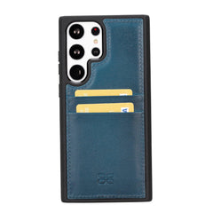 Samsung Galaxy S23 Series Leather Case with Card Holder - FXCP Bornbor