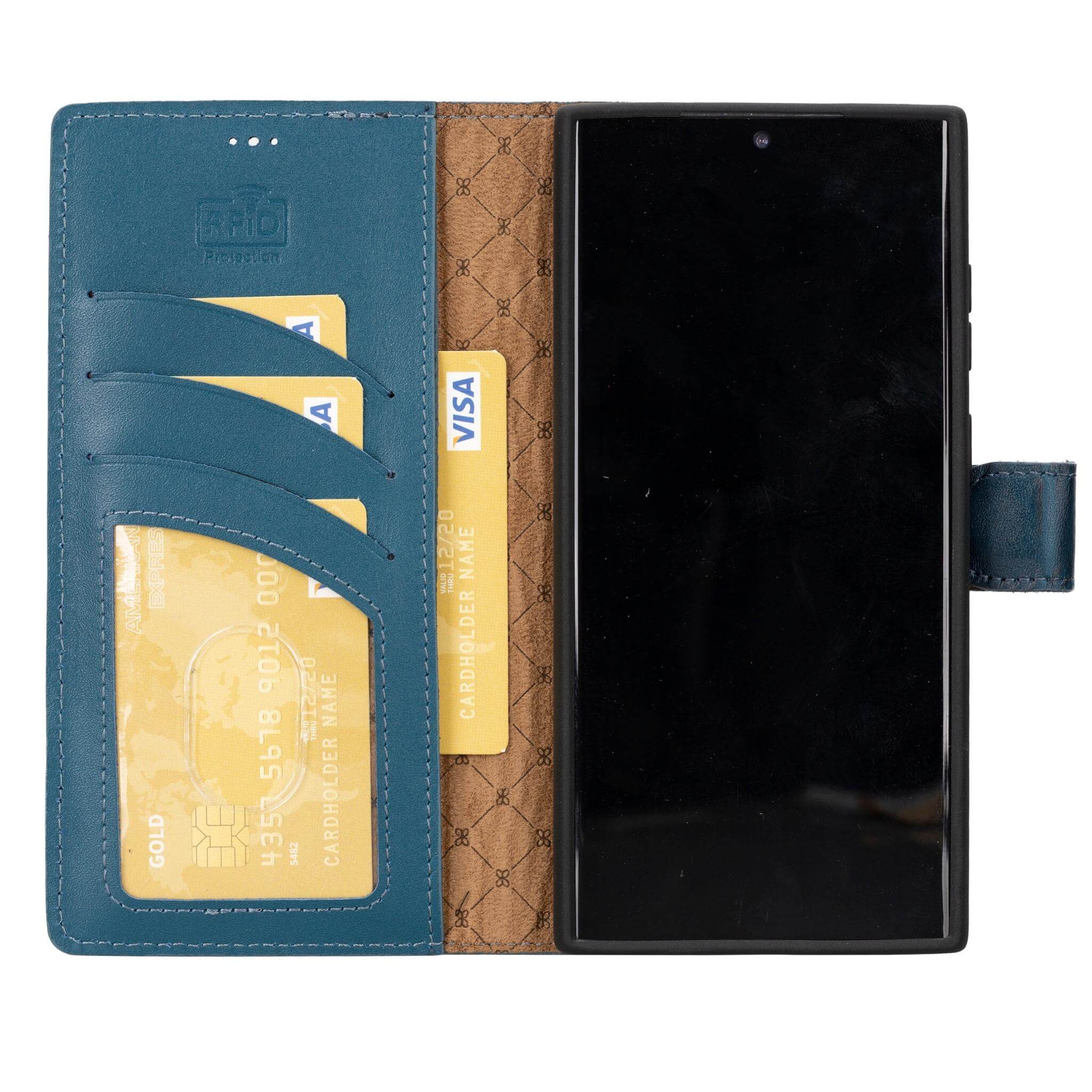 Samsung Galaxy S23 Series Leather Wallet Cases - MW Bornbor