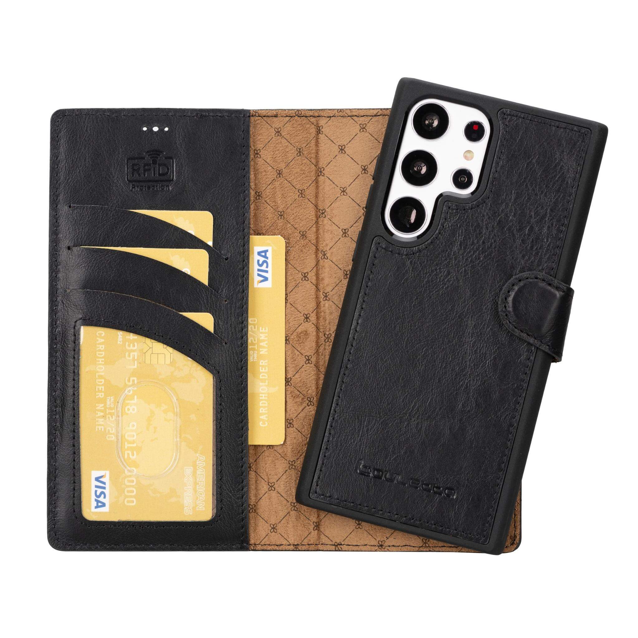 Samsung Galaxy S23 Series Leather Wallet Cases - MW Bornbor