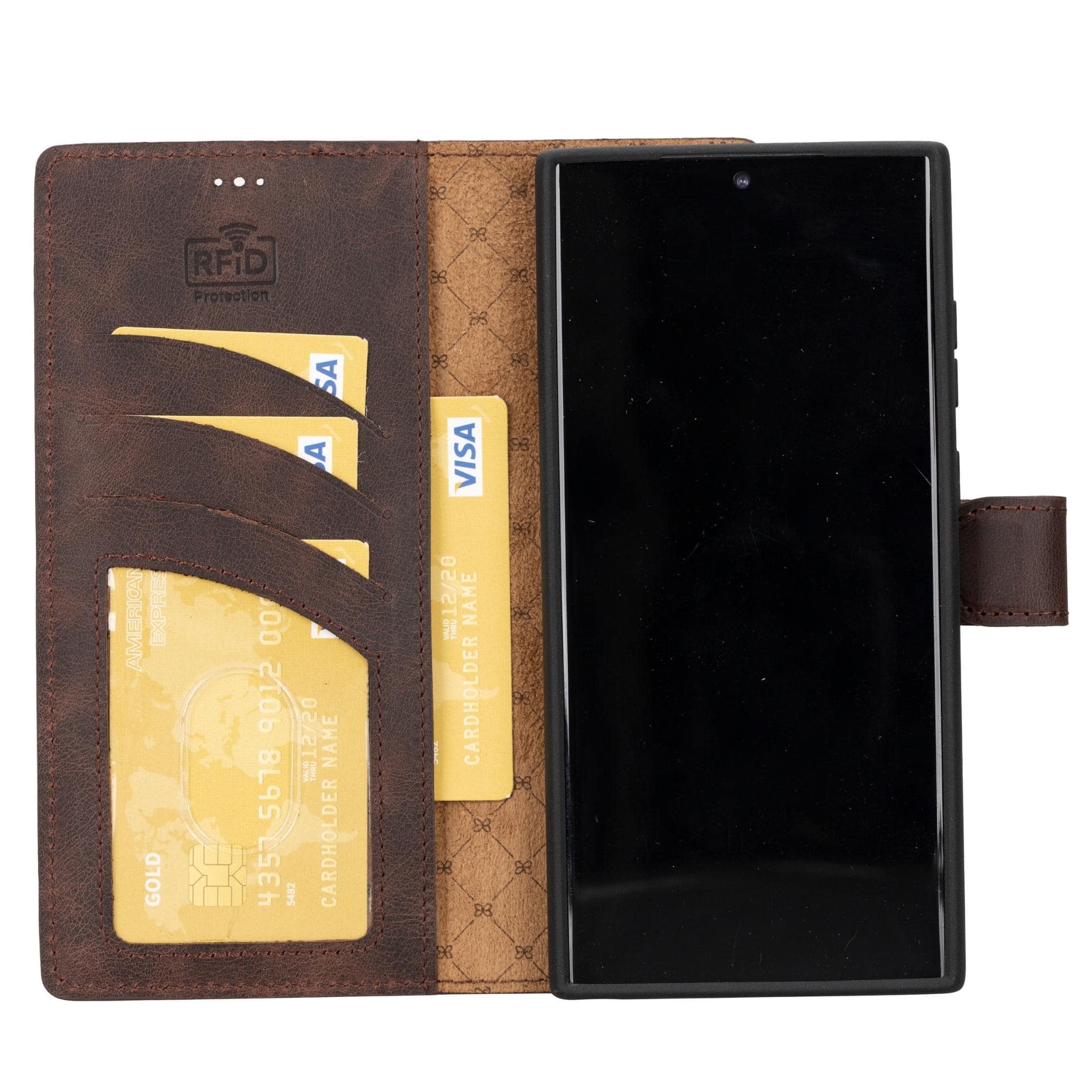 Samsung Galaxy S23 Series Leather Wallet Cases - MW Bornbor