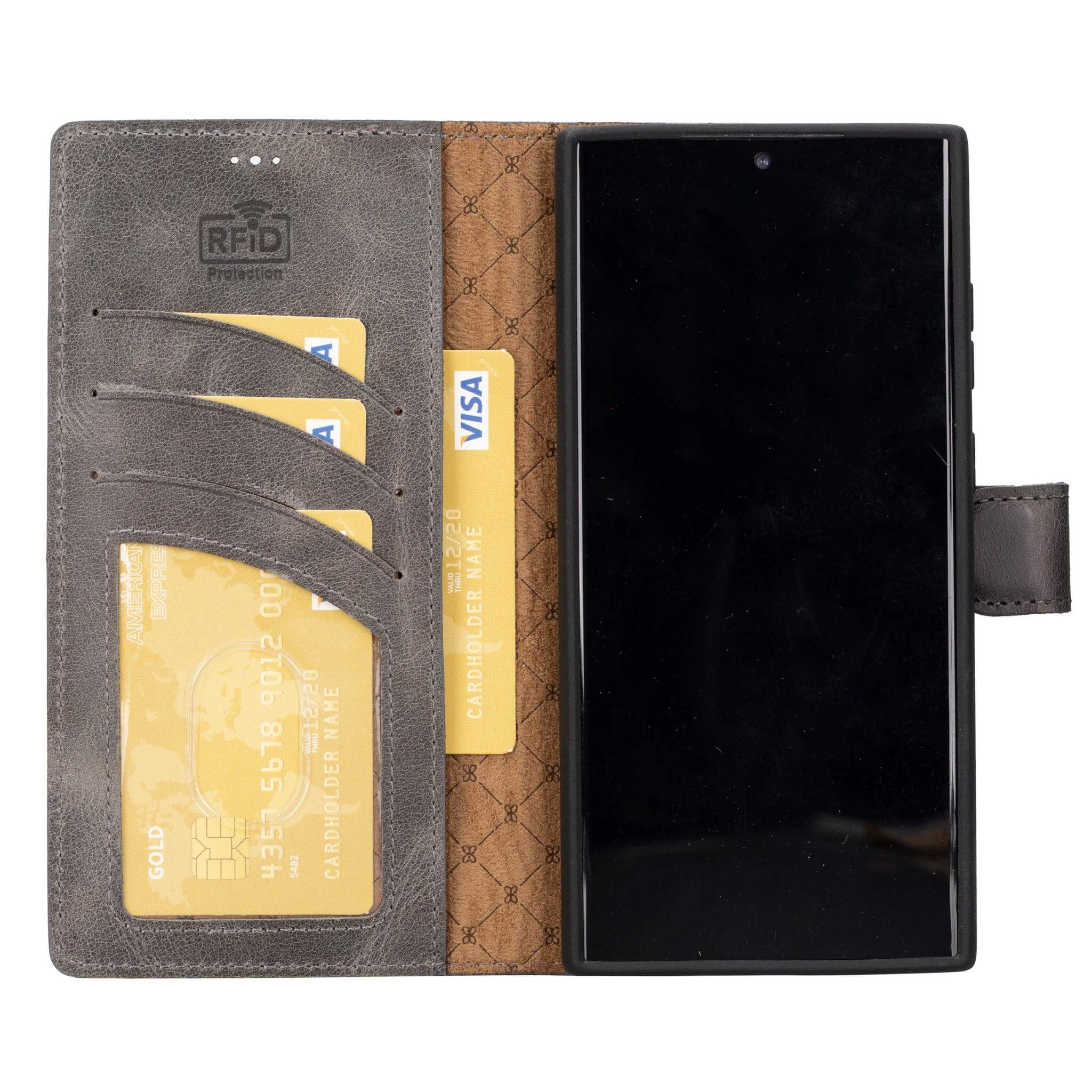 Samsung Galaxy S23 Series Leather Wallet Cases - MW Bornbor