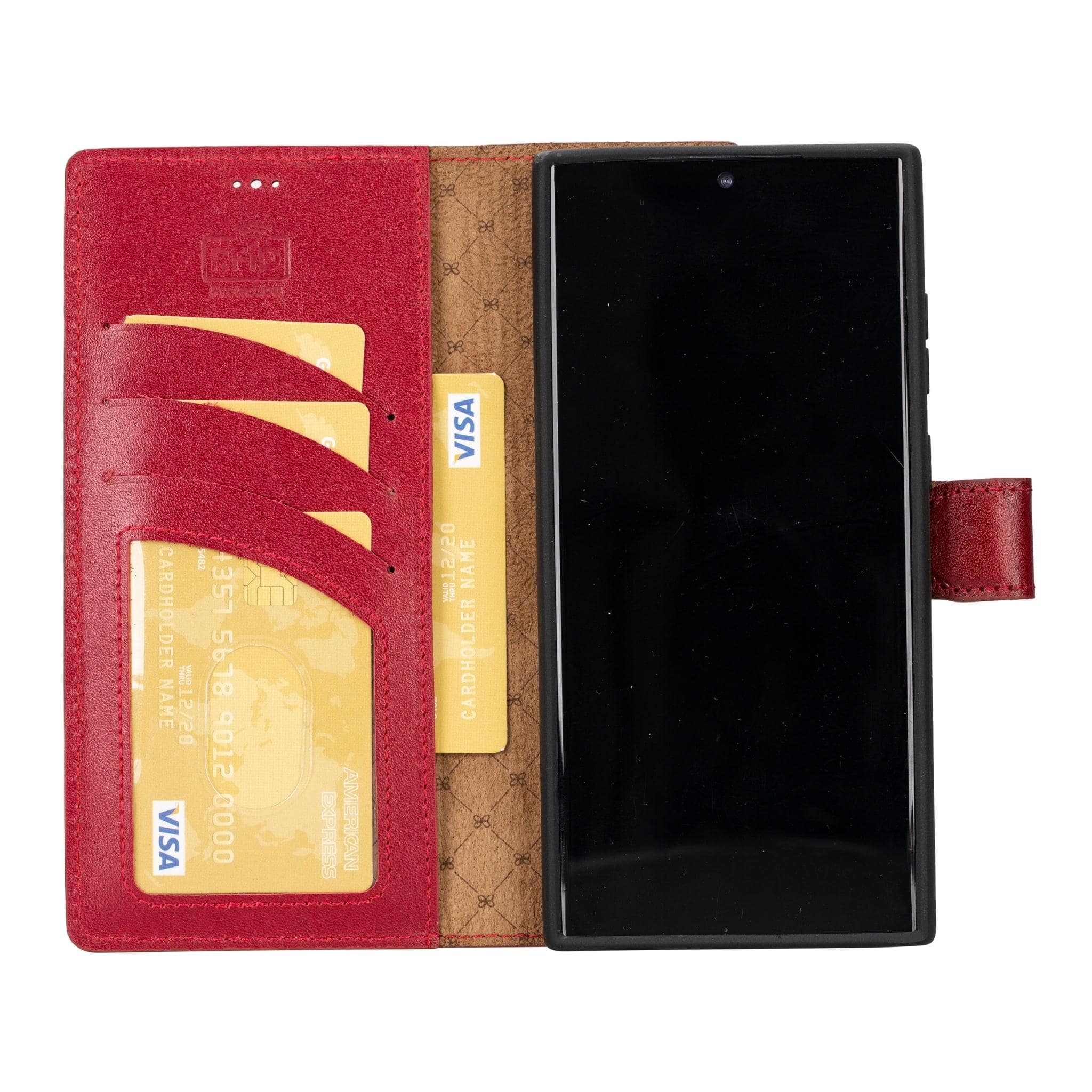 Samsung Galaxy S23 Series Leather Wallet Cases - MW Bornbor