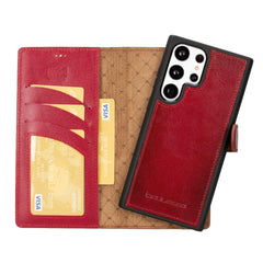 Samsung Galaxy S23 Series Leather Wallet Cases - MW Bornbor