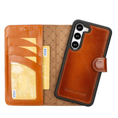 Samsung Galaxy S23 Series Leather Wallet Cases - MW Bornbor