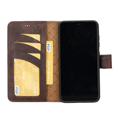 Samsung Galaxy S23 Series Leather Wallet Cases - MW Bornbor