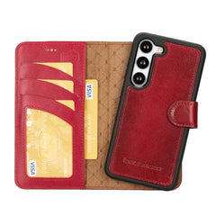 Samsung Galaxy S23 Series Leather Wallet Cases - MW Bornbor