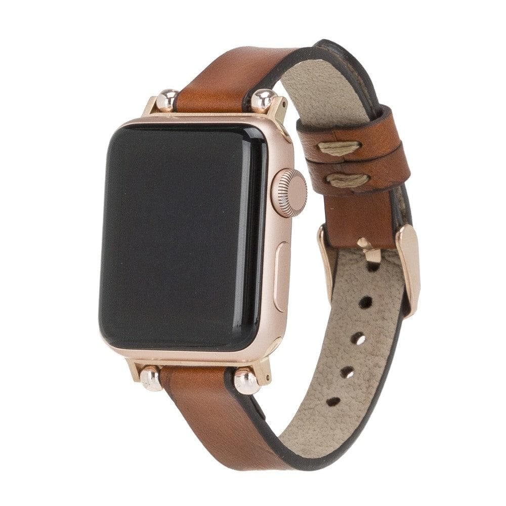 Wollaton Ferro Apple Watch Leather Strap rst2ef Bornbor