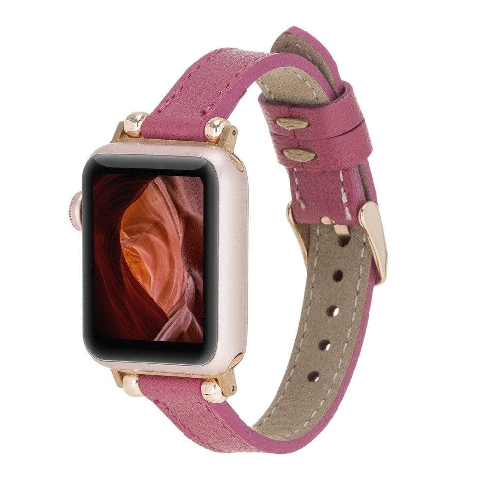 Wollaton Ferro Apple Watch Leather Strap cp4 Bornbor