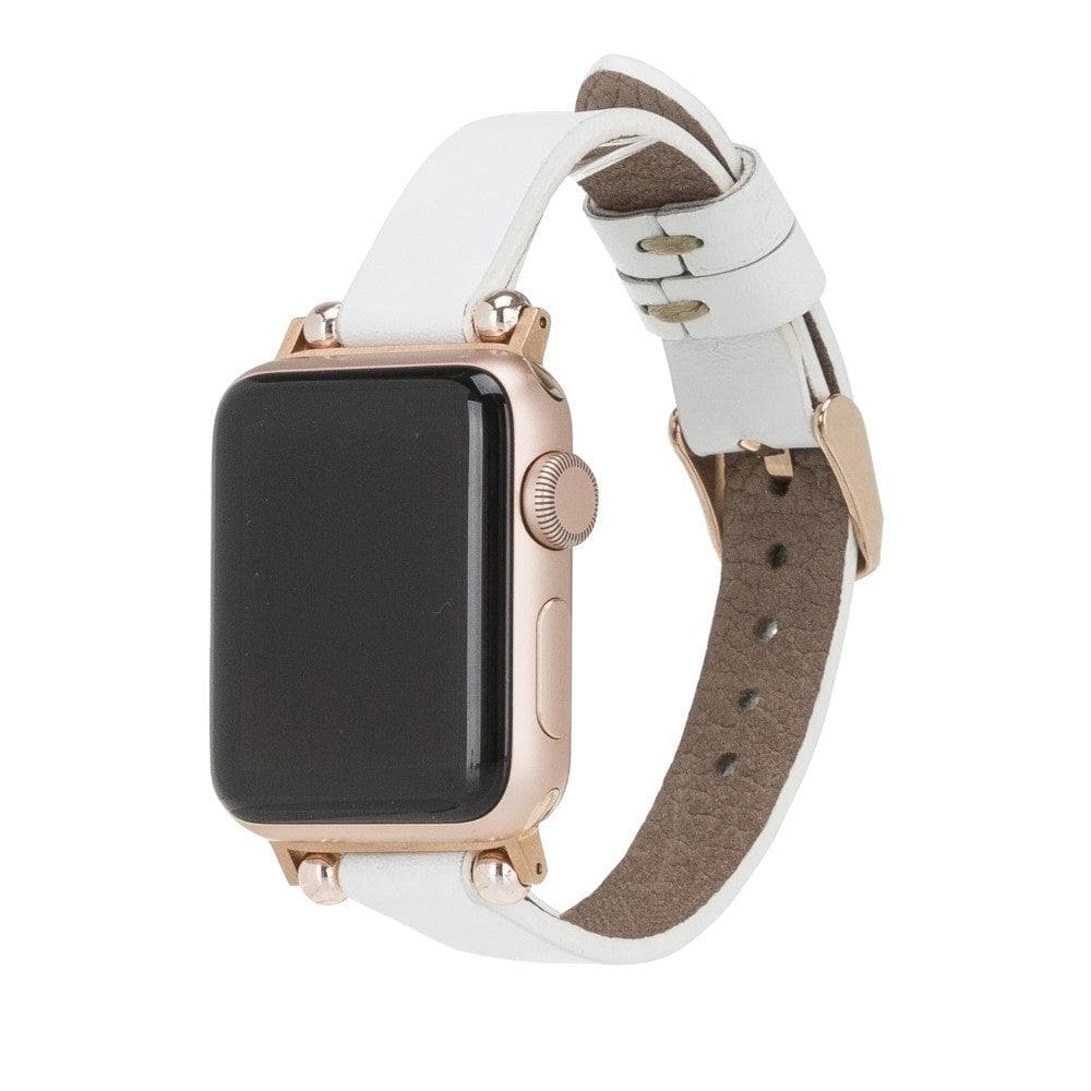 Wollaton Ferro Apple Watch Leather Strap f3 Bornbor