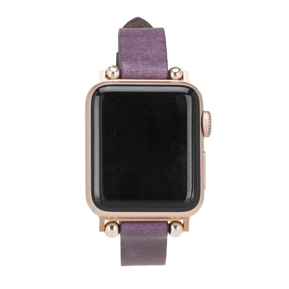 Wollaton Ferro Apple Watch Leather Strap Bornbor