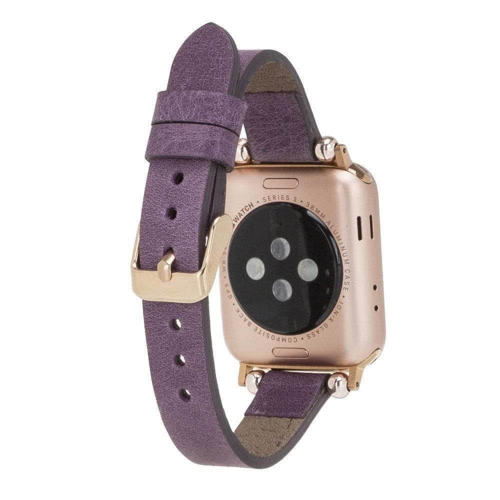 Wollaton Ferro Apple Watch Leather Strap Bornbor