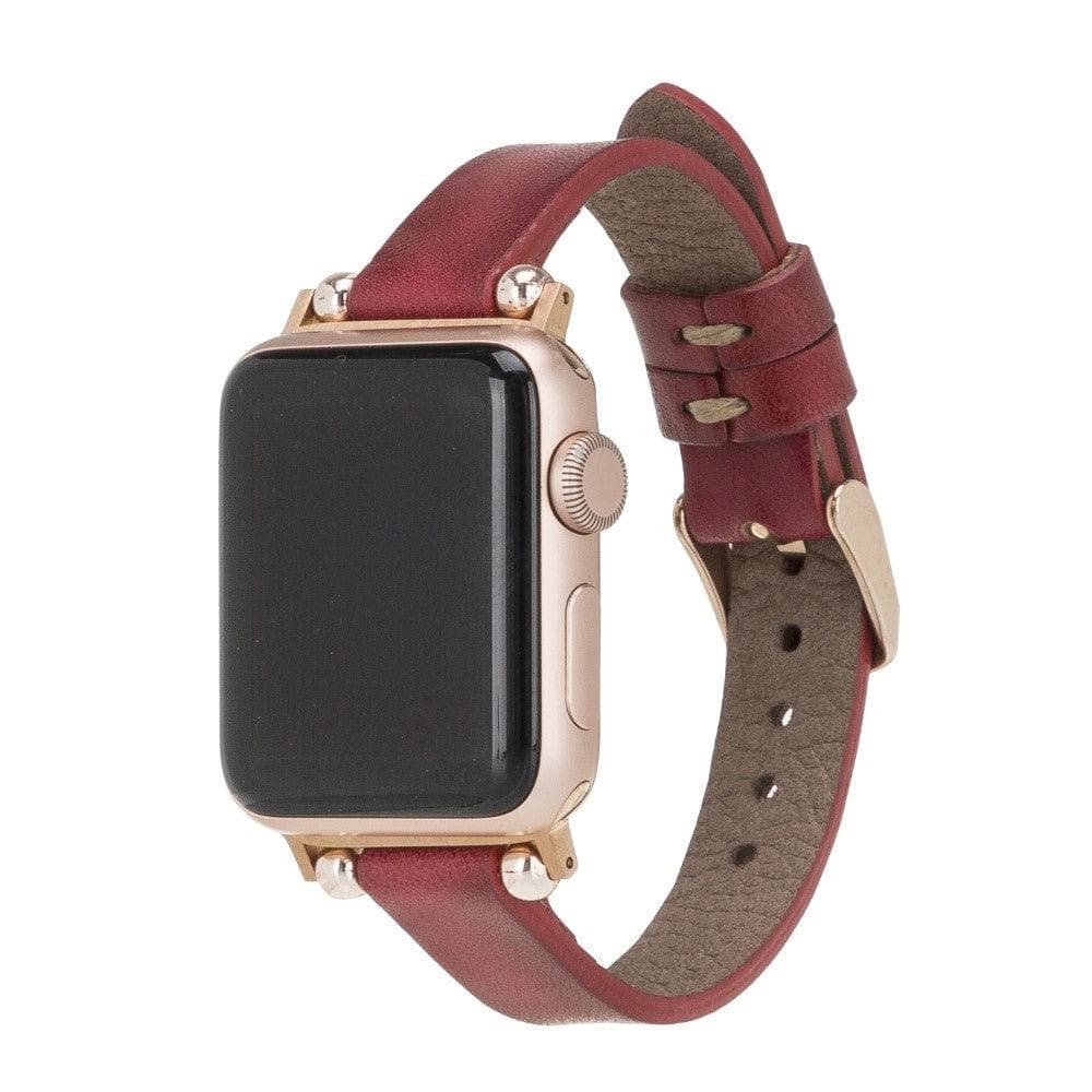 Wollaton Ferro Apple Watch Leather Strap v4ef Bornbor