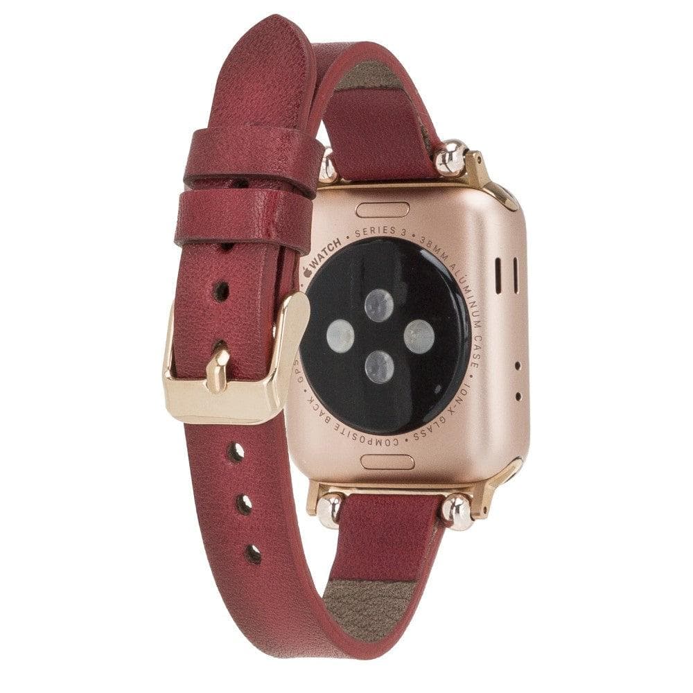 Wollaton Ferro Apple Watch Leather Strap Bornbor