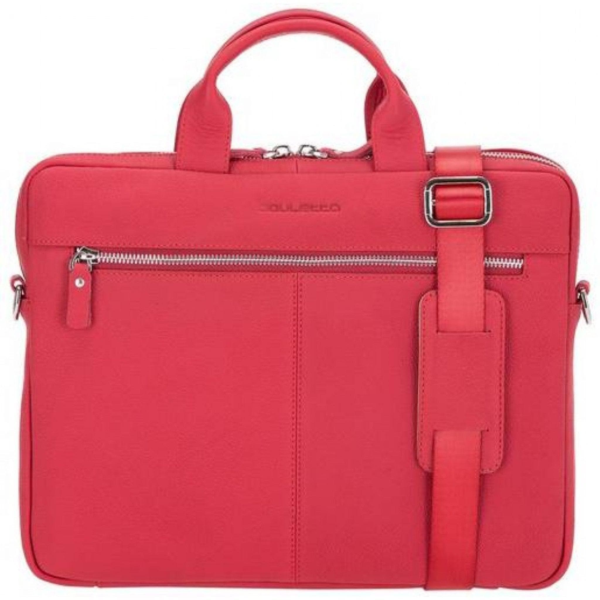 16" Apollo Genuine Leather Bags Apple MacBook Pro / Mac Book Air / Notebook Red Bornbor