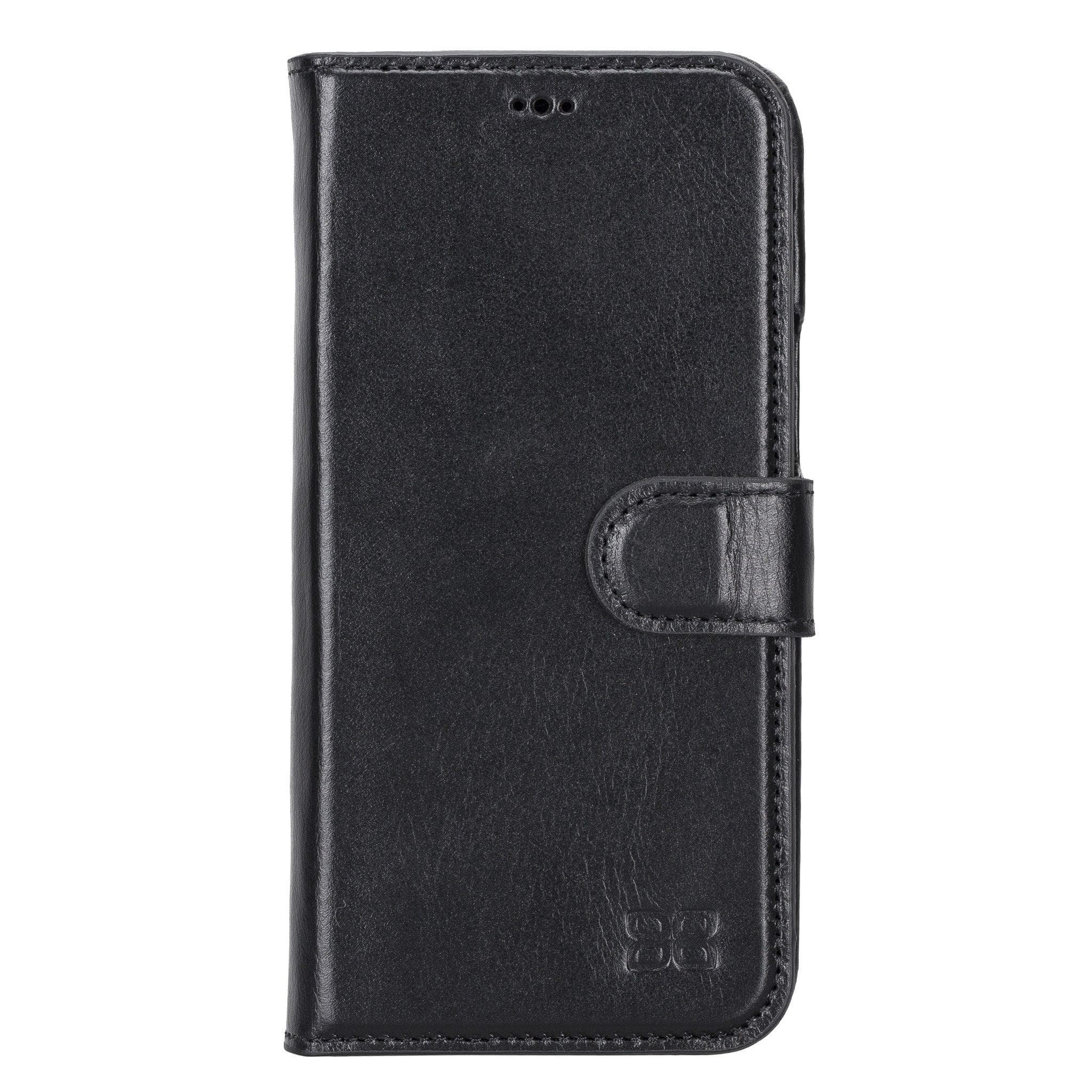 Apple iPhone 14 Series Full Leather Coating Detachable Wallet Case Bornbor