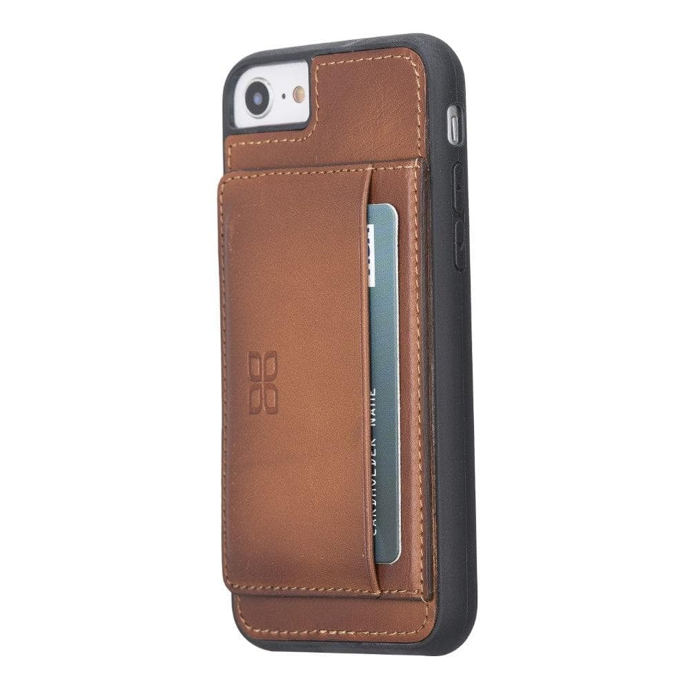 Apple iPhone 7 Series Leather Flex Stand iPhone 7 / Rustin Tan Bouletta