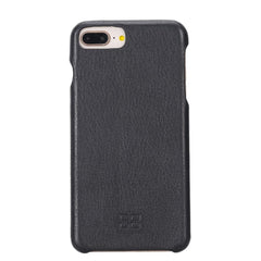 Apple iPhone 7 series Leather Full Cover Case iPhone 7 Plus / Black Bornbor LTD