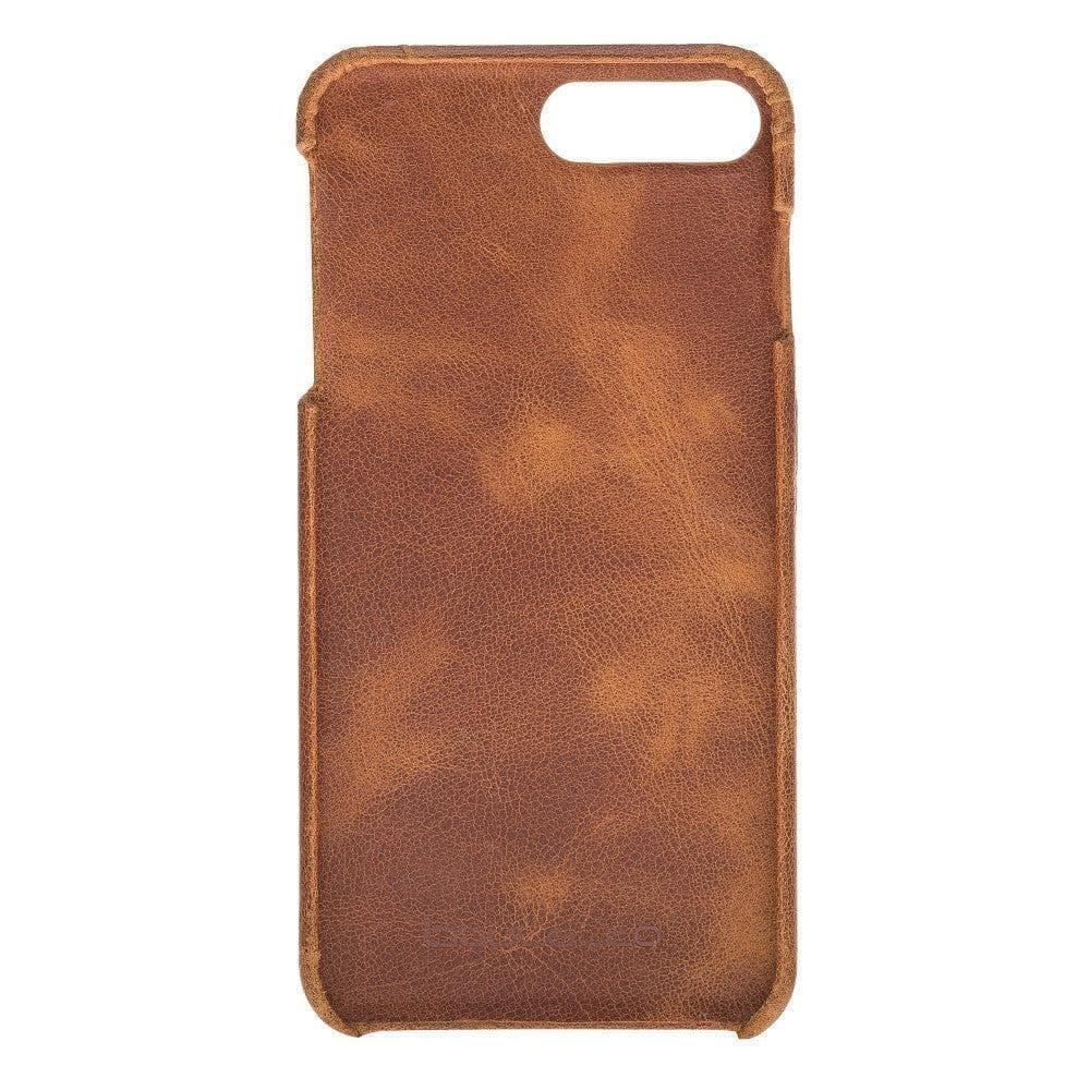 Apple iPhone 8 Series Fully Covering Leather Back Cover Case Bornbor