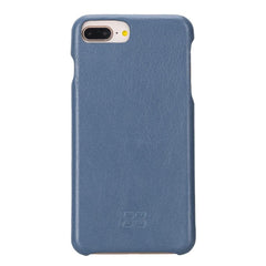 Apple iPhone 8 series Leather Full Cover Case iPhone 8 / Blue Bornbor LTD