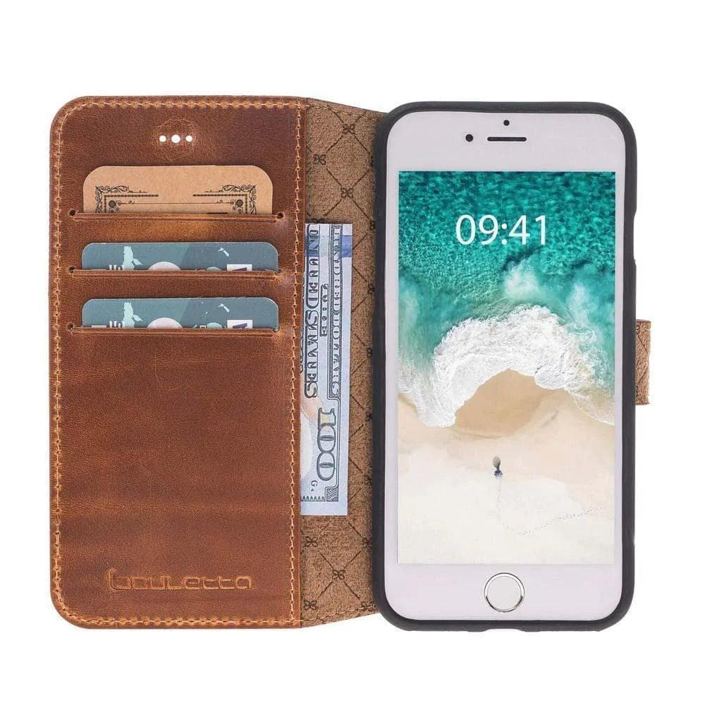 Apple iPhone 8 Series Non Detachable Wallet Case iPhone 8 / RST2 Bornbor LTD