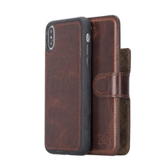 Apple iPhone X Series Detachable Leather Wallet Case - MW Bouletta LTD