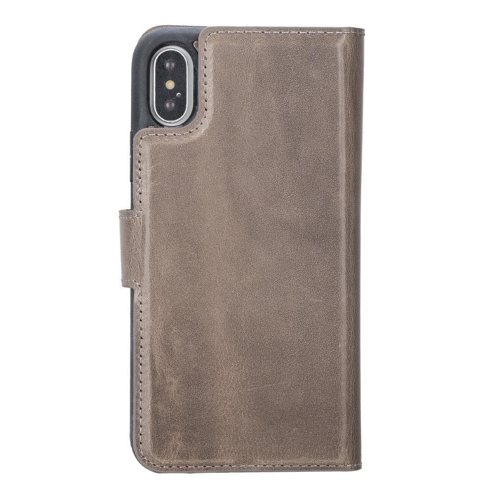 Apple iPhone X Series Detachable Leather Wallet Case - MW Bouletta LTD