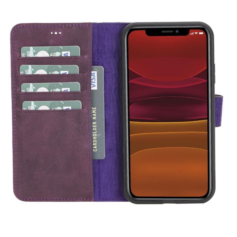 B2B - Apple iPhone 11 Series Detachable Leather Case / MW Bouletta B2B