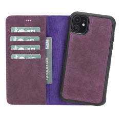 B2B - Apple iPhone 11 Series Detachable Leather Case / MW Bouletta B2B