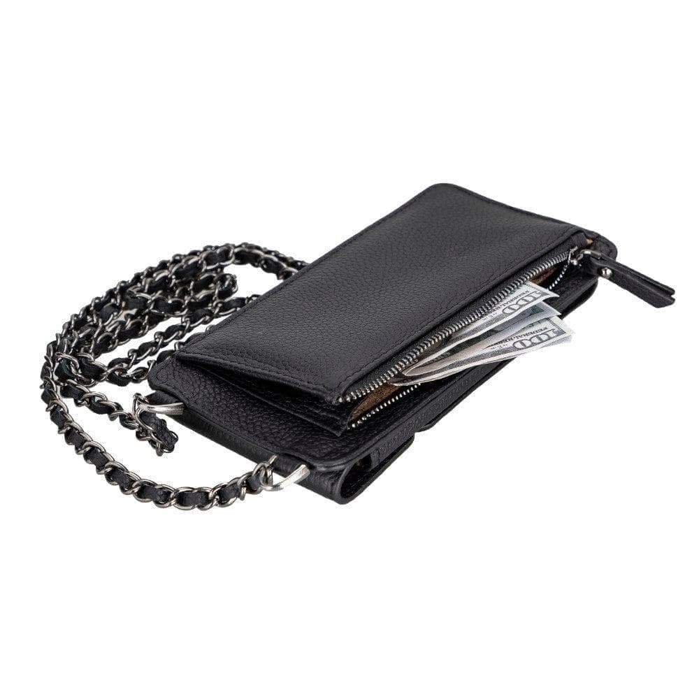 B2B - Avjin Crossbody Leather Bag Compatible with Phones up to 6.9" Bouletta B2B