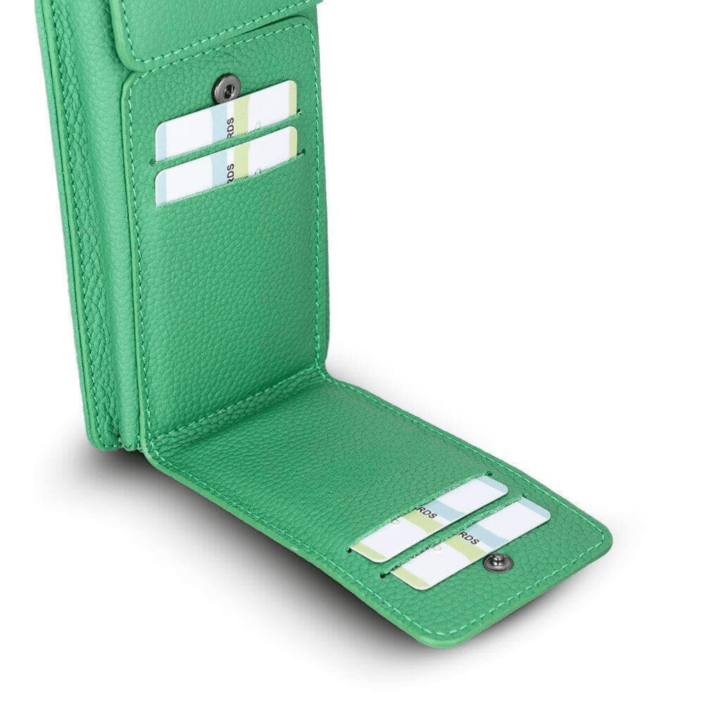 B2B - Avjin Crossbody Leather Bag Compatible with Phones up to 6.9" Bouletta B2B