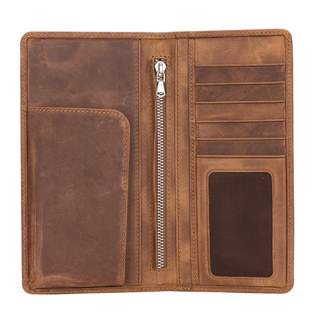 B2B - Evra Universal Leather Wallet Case 7" Bouletta B2B