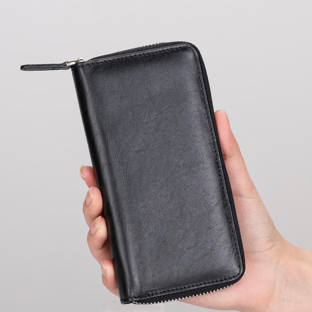 B2B - Ovis Universal Leather Wallet Case 6.5" Bouletta B2B