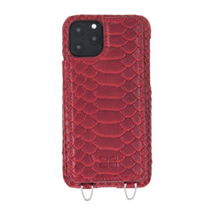 Bornbor iPhone 11 Series Leather Saff Umw Plain Strap Bornbor