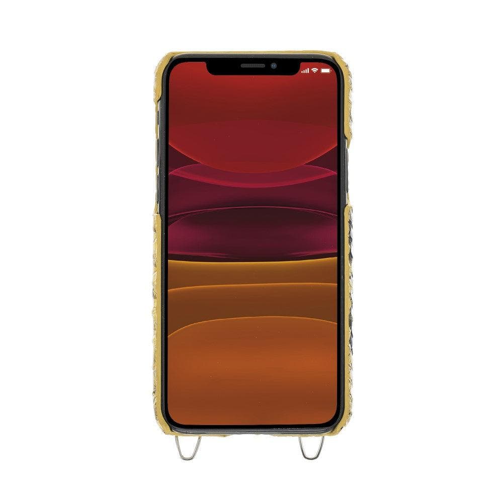 Bornbor iPhone 11 Series Leather Saff Umw Plain Strap Bornbor