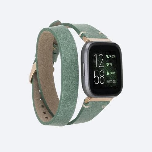 Bristol Apple Watch Double Tour Slim Aqua Bouletta