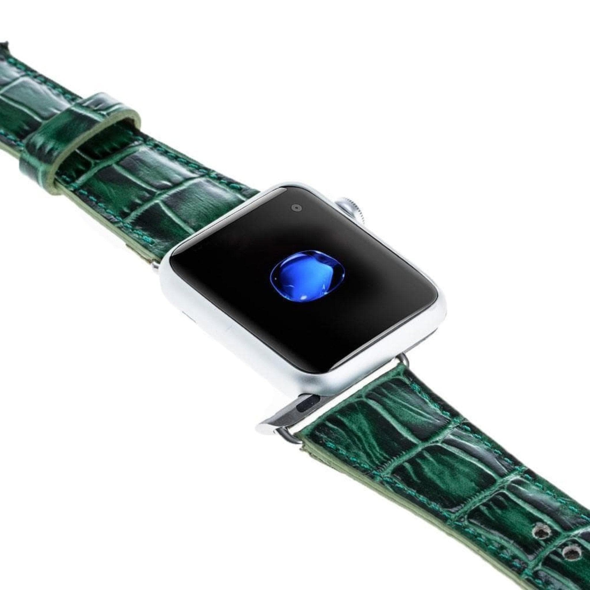 Cardiff Classic Apple Watch Leather Straps Bornbor