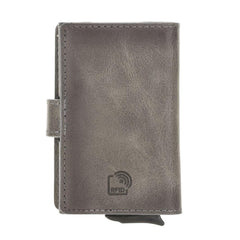 Carlov Leather Mechanical Card Holder Bouletta LTD