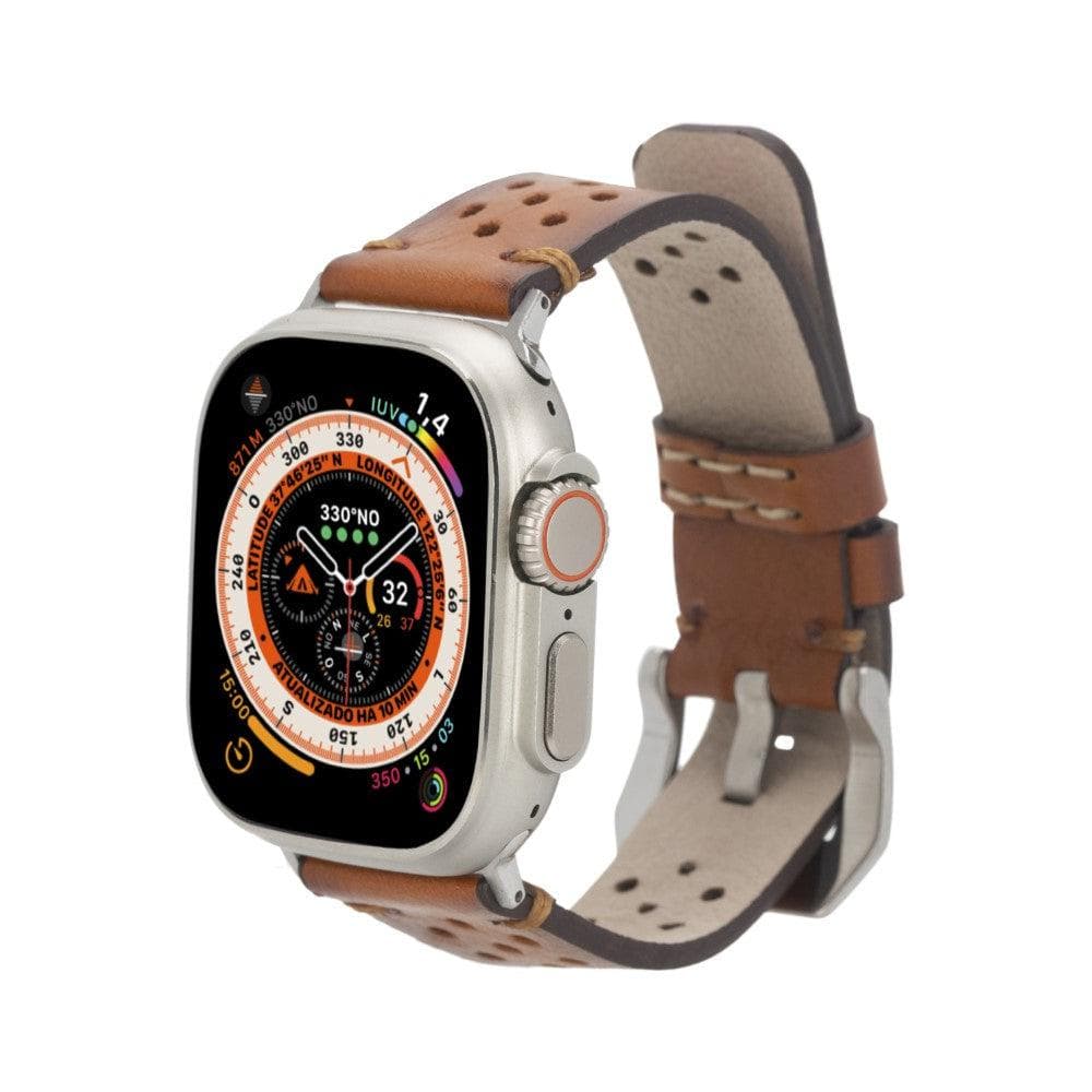 Chester Vigo Apple Watch Leather Straps Tan / Leather Bouletta LTD