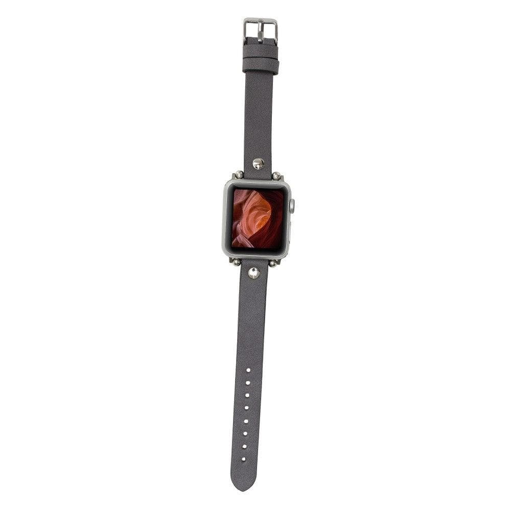 Clitheroe Ferro Apple Watch Leather Strap Bornbor