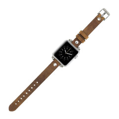 Clitheroe Ferro Apple Watch Leather Strap Bornbor